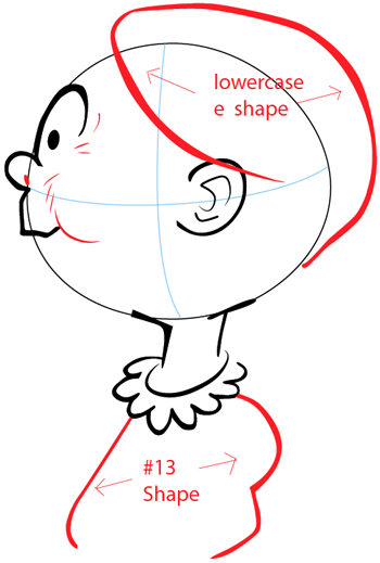 Step 4 : Drawing a Girl with a Flower for Mother's Day or Valentine's Day in Easy Steps Lesson Step 4 : Drawing a Girl with a Flower for Mother's Day or Valentine's Day in Easy Steps Lesson