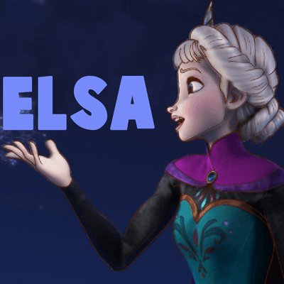 How to Draw Princess Elsa from Frozen Step by Step Tutorial