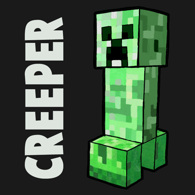 How to Draw a Minecraft Creeper in Easy Steps