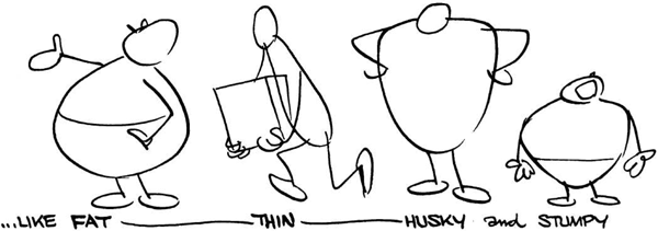 And more cartoon figures