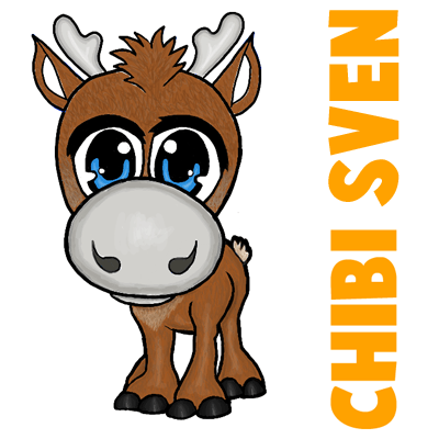 How to Draw Baby Sven from Frozen in Easy Steps Drawing Tutorial