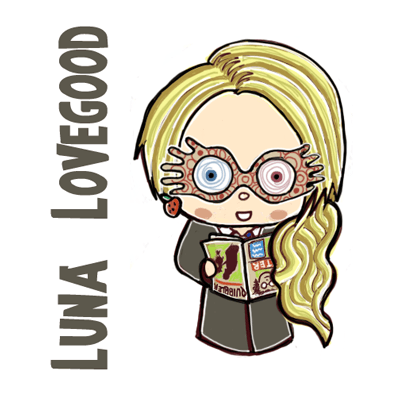 How to Draw Luna Lovegood