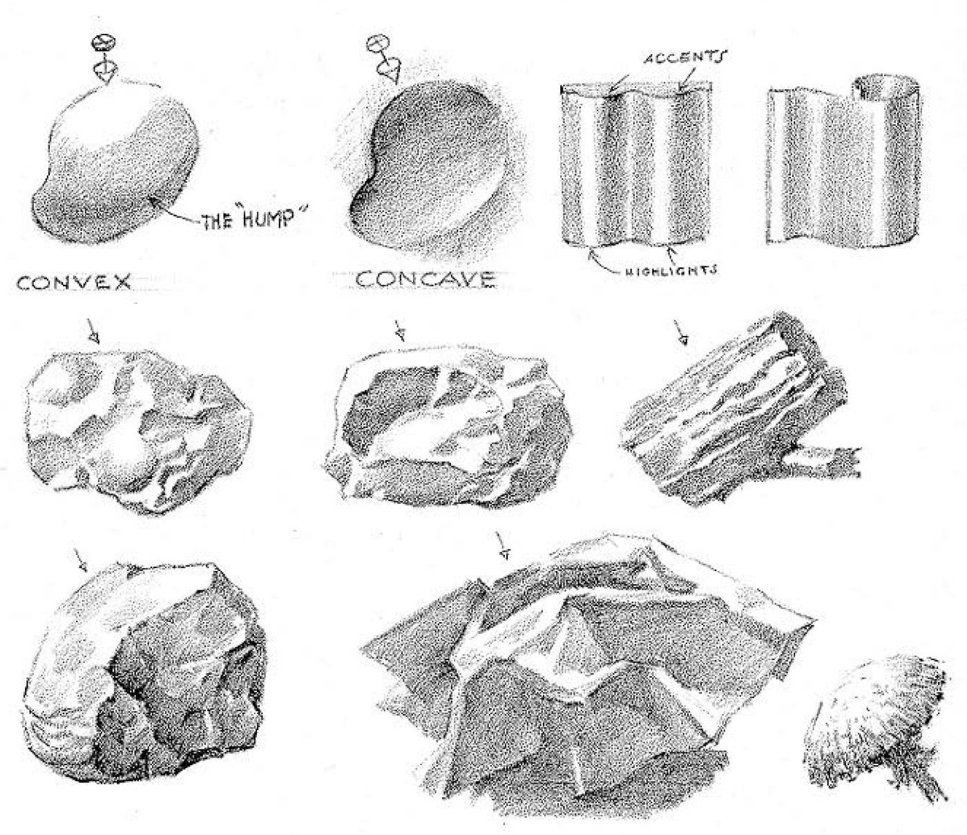 How to Shade and Add Light to Complex Forms, Shapes and Objects : Drawing Tutorial