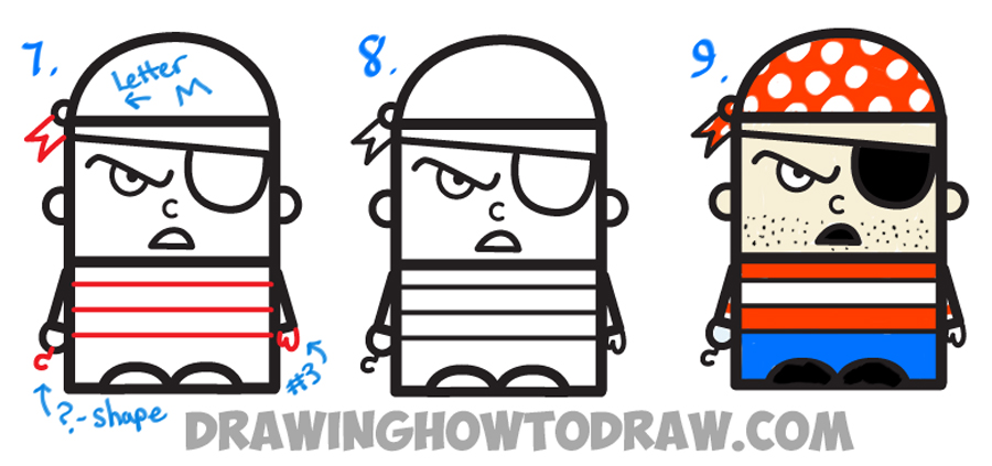 howtodraw-letter-E-cartoon-pirate-for-kids