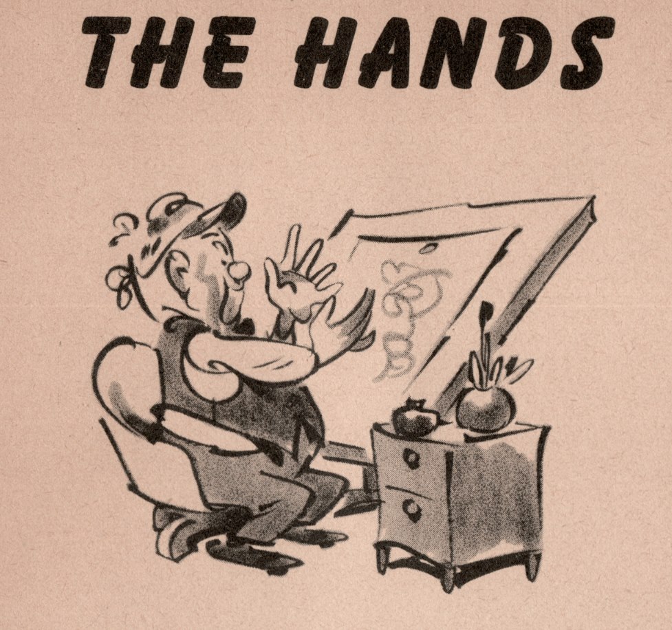 cartooning the hands - drawing tutorial